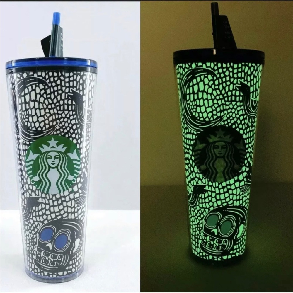 Starbucks 2020 Halloween Glow-In-The-Dark Cup NWT